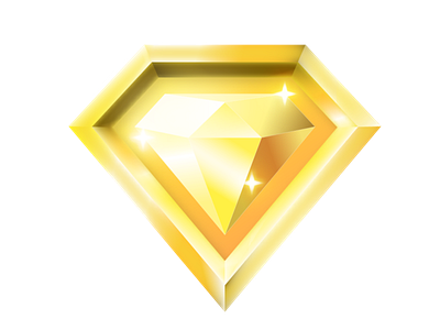 golden diamond badge badge diamond golden illustration ui vector
