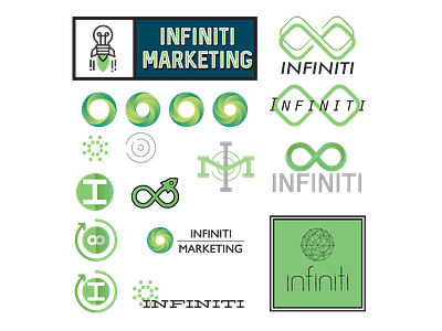 Infiniti Marketing Logo brand design graphic design icon illustration illustrator logo type