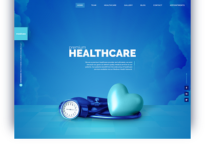 Mediveo - Medical Clinic & Hospital Services Homepage