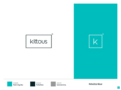 Kittous logo color palette helvetica helvetica neue kitchen kitchen bar kitchen branding kittous logo logo design