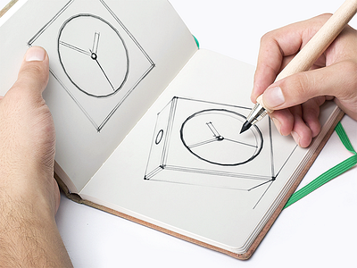 3D Clock Sketch