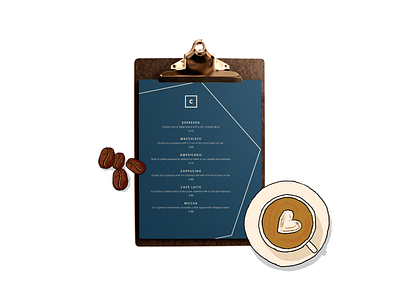 Menu design for Carbon Coffee branding branding design coffee branding coffee menu coffeeshop menu design