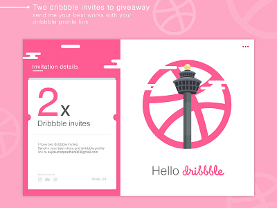 Dribbble Invitation