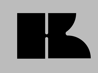 Lettermark Exploration - k 36daysoftype abstract branding daily debut design logo branding font design lettering lettermark logo new typography