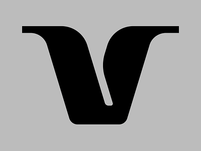 Lettermark V 36daysoftype branding debut design logo branding font design lettering lettermark logo new typography