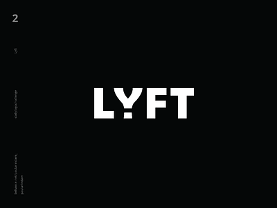 Day #2 | #dailylogochallenge | Logo for Lyft | design logo branding