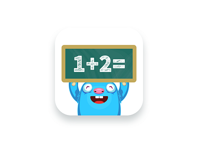 Educational app Icon appicon educational ui ux 可爱 商标 图标 插图 设计
