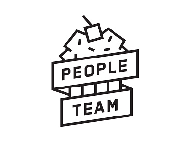 People Team Branding branding cupcake dropbox illustration logo