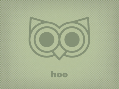 Woo...*hoo* animal debut green illustration owl texture