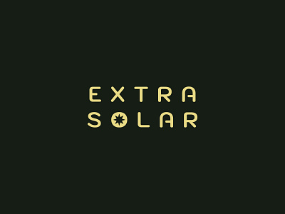 Extra Solar artist dj logo star sun