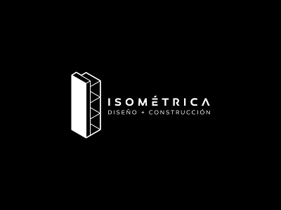 Isométrica architecture design i logo monogram