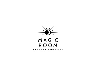 Magic Room logo moon sun