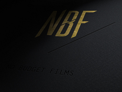 No budget Films debut invite logo thanks