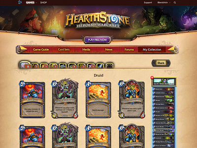 Blizzard Interview - My Collection Hearthstone 2015