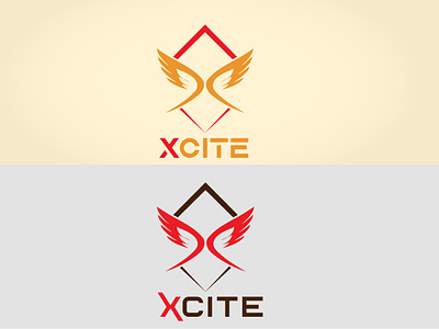 xcite branding design game design game logo graphic design logo minimalist logo minimalistic play vector
