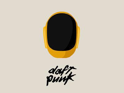 Daft Punk Vector Edition daft punk graphism homem cristo minimal vector