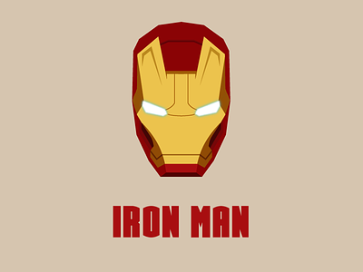 Iron Man Vector Edition graphism helmet iron man serie vector