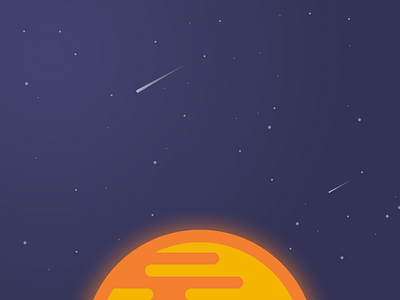 Planets [Solar variant] graphic design illustration planets sketch solar system space