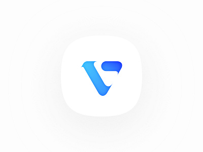 A logo of letter V