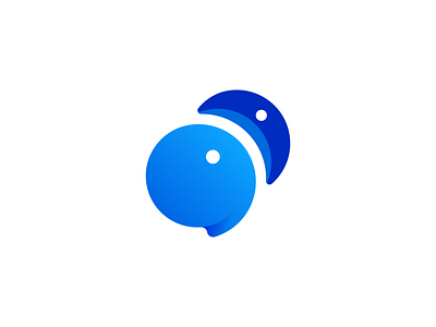 Logo：chatroom brand branding logo ui