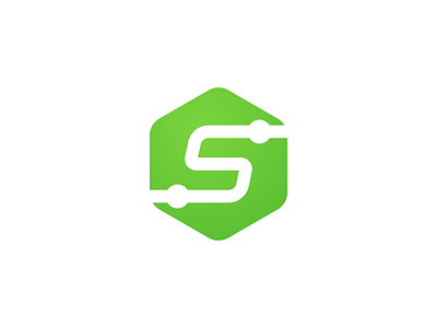 Logo：G&S brand branding logo ui