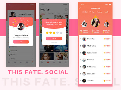 THIS FATE. app fate social this ui