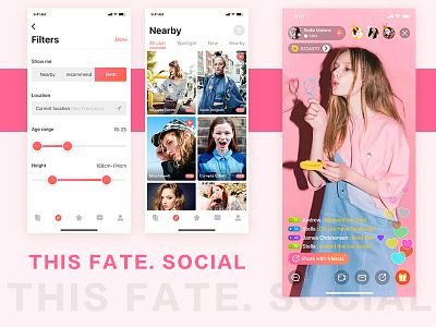 THIS FATE. app fate social this ui