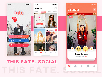 THIS FATE. app fate social this ui