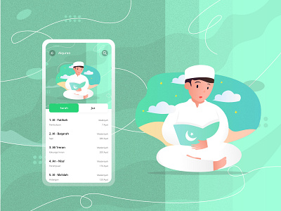 Muslim Apps app design illustration illustrator muslim muslimapps muslimapps ui uidesign userinterface ux ux design