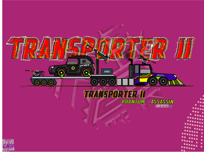 Transporter 2 [phantom assassin] car illustration transporter truck