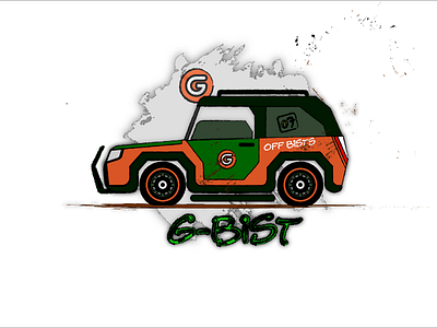 Beast mode adobe illustrator beast car art cruiser off road vector art