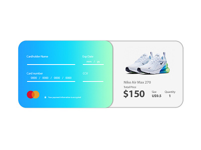 Dailyui 002 Creditcard Checkout dailyui ui