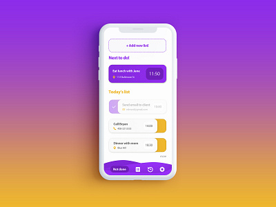 Dailyui 042 Todolist