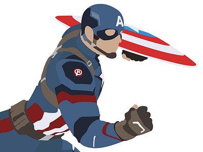 Captain America vector