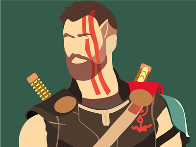 Gladiator Thor vector