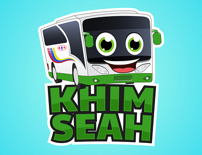 Khim Seah Logo Mascot animal logo cartoonlogo commision work cutelogo esportlogo logo logodesign logogram logotoons mascotlogo