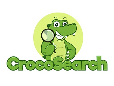 Croco Search "Cartoon Logo"