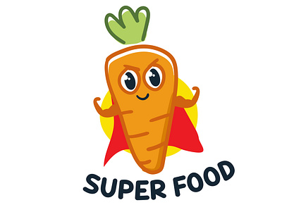 Super Food "Hand Drawn Logo" animal logo cartoon logo commision work cutelogo logo logo toons logodesign logogram logotoons mascotlogo