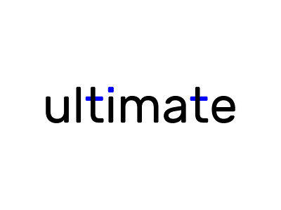 Ultimate Press Service Logo blue brand branding commercial fix logo print printing work