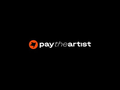 Pay The Artist branding design graphic design kirichenkodesign letter logo podcast vector