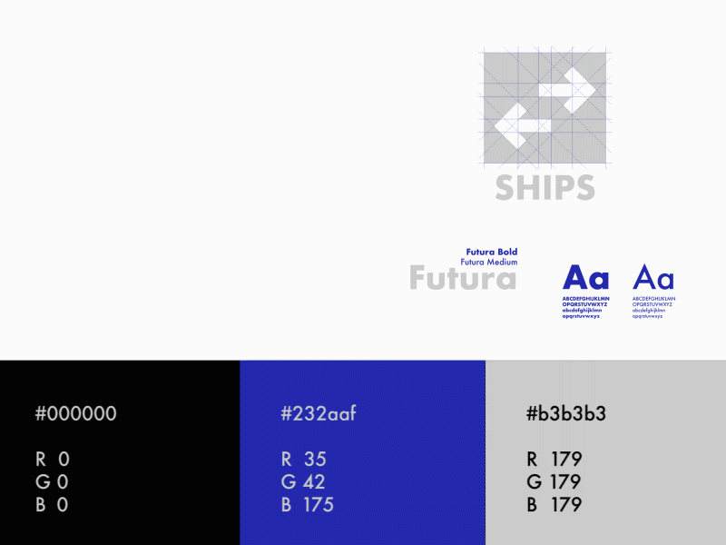 Ships; Logo Design animation branding design logo motion