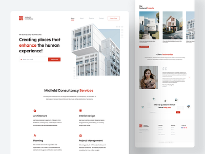 Architecture - Landing Page