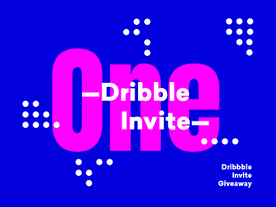 Dribbble invite giveaway