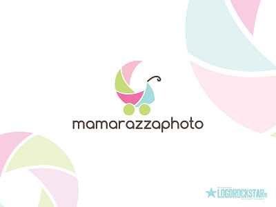 Award winner MamarazzaPhoto branding baby logo photo photography