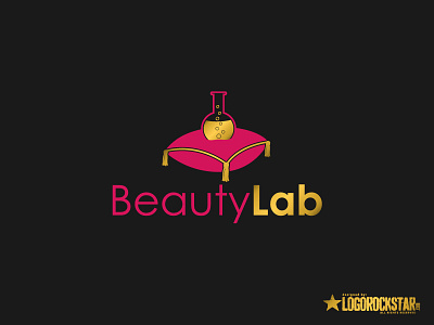 BeautyLab branding beauty branding cosmetics lab logo lombic luxury