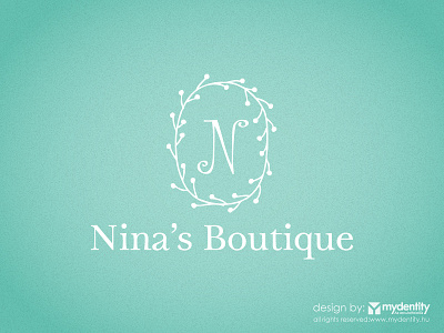 Nina's boutique french luxury kids fashion branding