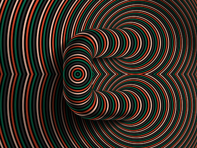 Letter “C”, 36daysoftype 2021 36days 36daysoftype 36daysoftype-c 36daysoftype08 abstract distortion color geometrical type graphic design hypnotic kinetic typography letter c op art opart optical illusion psychedelic abstraction striped trippy visual effect
