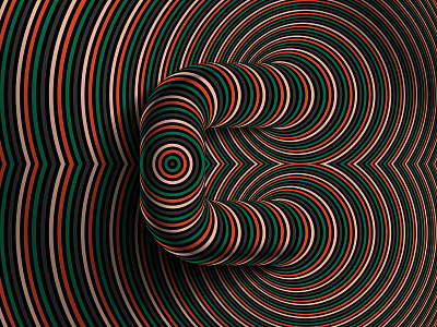 Letter “C”, 36daysoftype 2021 36days 36daysoftype 36daysoftype c 36daysoftype08 abstract distortion color geometrical type graphic design hypnotic kinetic typography letter c op art opart optical illusion psychedelic abstraction striped trippy visual effect