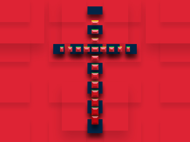 Cross rubin gemstone church tax religious art christian cross graphic design conceptual artwork visual art belief christianity donation faith religion