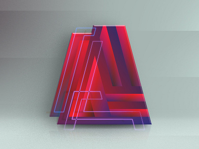 Letter «A» /36daysoftype 36days a 36daysoftype 36daysoftype05 a graphic design illustration letter lettering logo logotype type typography